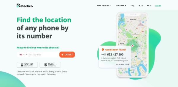 Find the locationof any phone byits number
