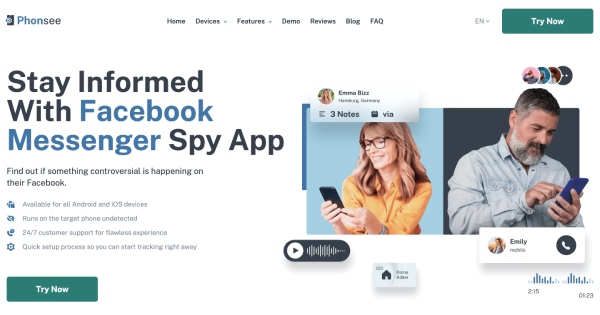 Stay Informed
With Facebook Messenger Spy App